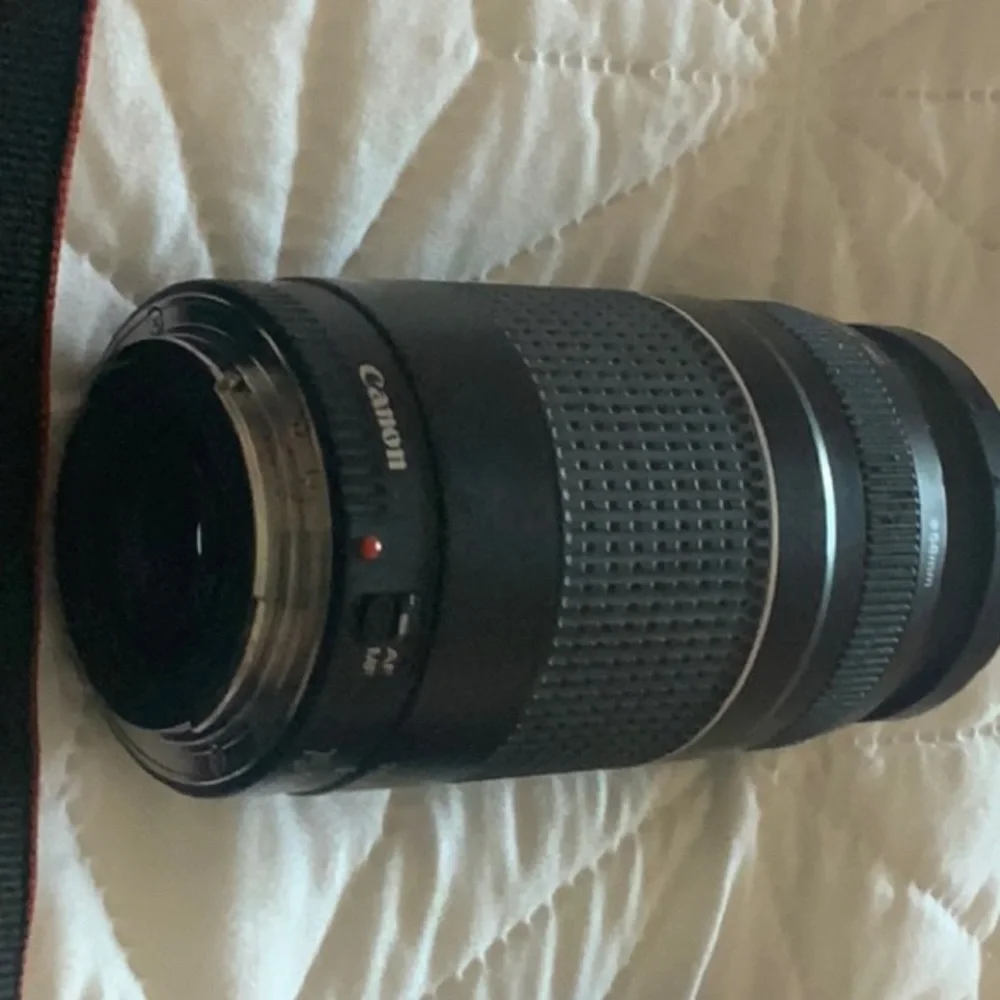 Canon Black Digital Camera with Lenses